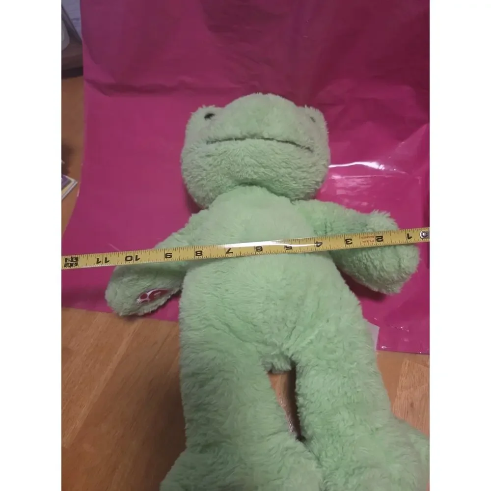 Build A Bear Green Frog Retired Christmas 2020 Plush Stuffed Animal